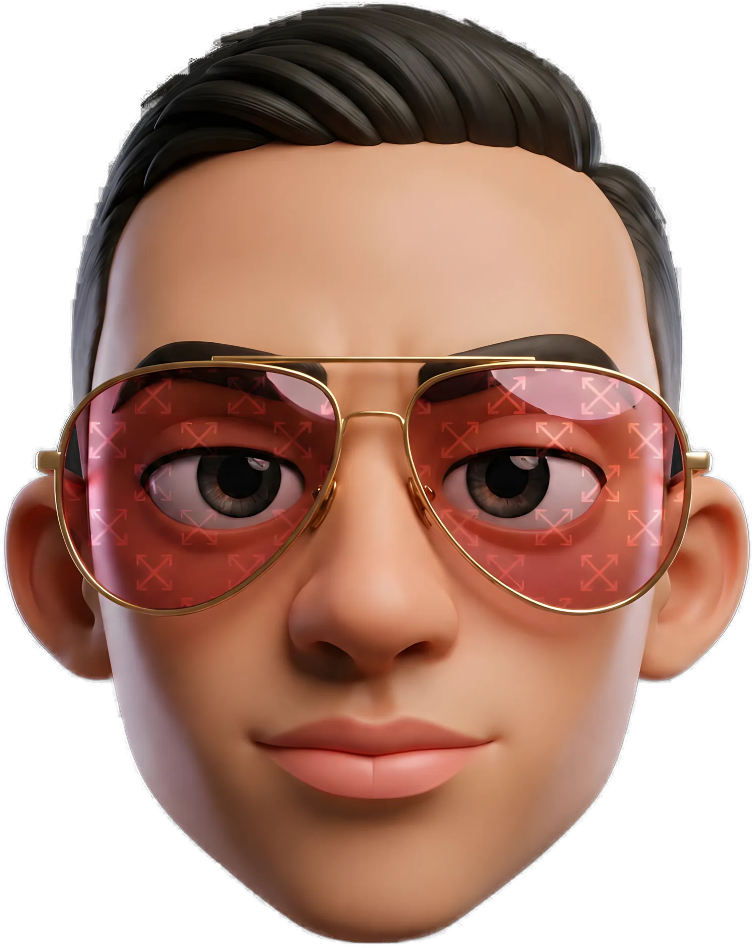 Rafael jako 3D postavička v růžových pilotkách